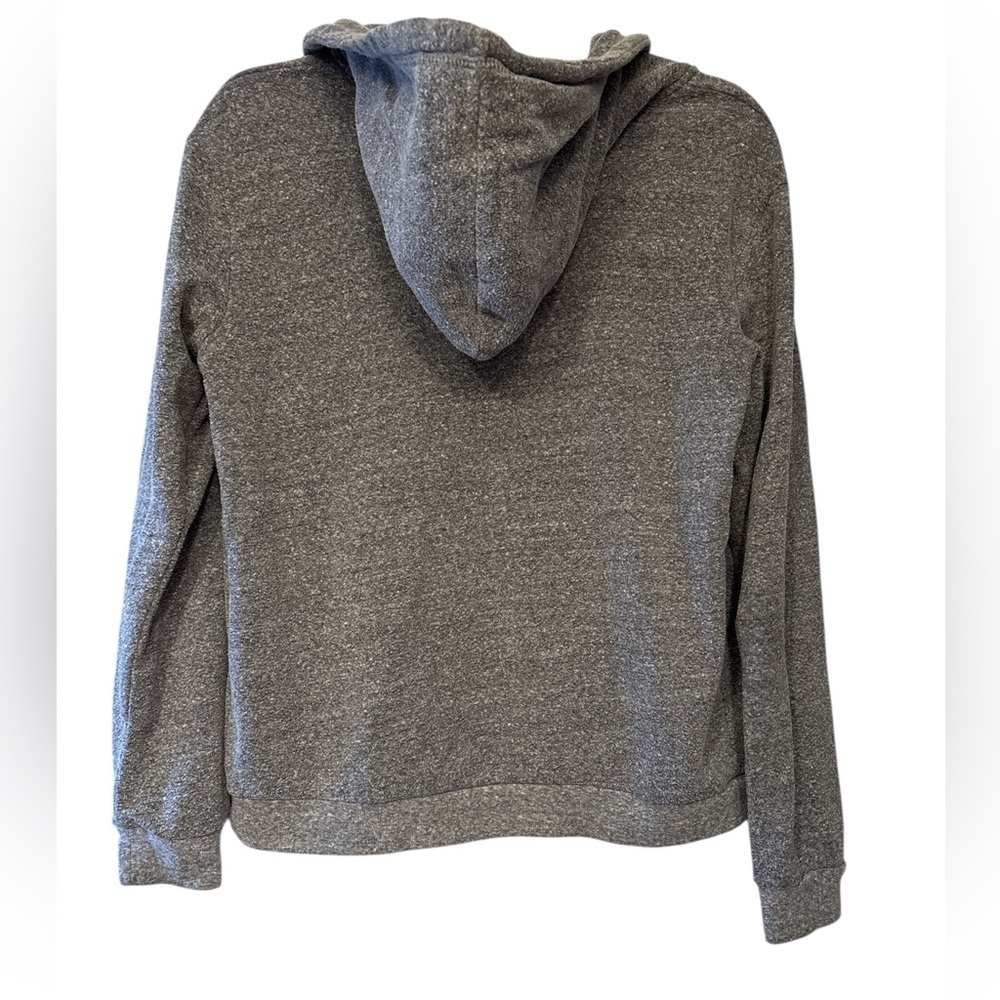 Brandy Melville gray zip up hoodie - Cotton blend One Size - Picture 5 of 5